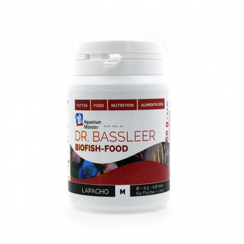 DR. BASSLEER BIOFISH FOOD LAPACHO M 60 g - Unterstütztes Futter bei Spironucleus/Lochkrankheit/HLLS